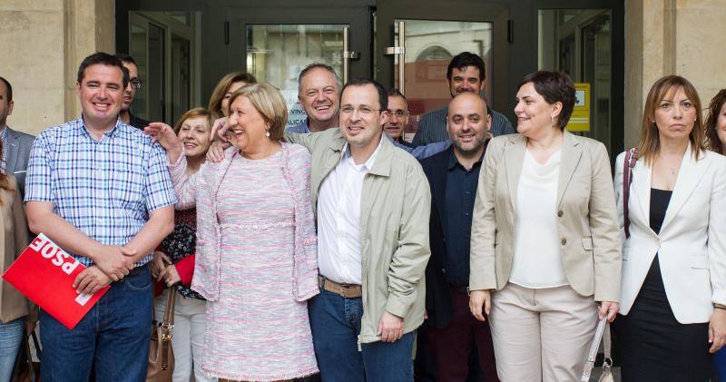 Presentación de las listas del PSOE al Congreso y al Senado por Alicante