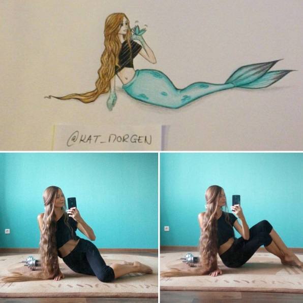 Fotos de la Rapunzel rusa que ha conquistado Instagram