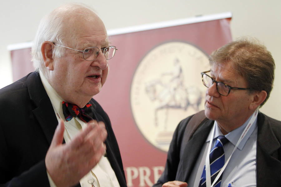 Fotos de Angus Deaton, premio Nobel de Economía de 2015 y uno de los jurados de los Premios Jaume I