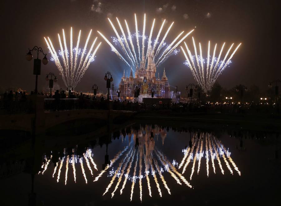 Apertura del último parque temático de Disney en Shanghái