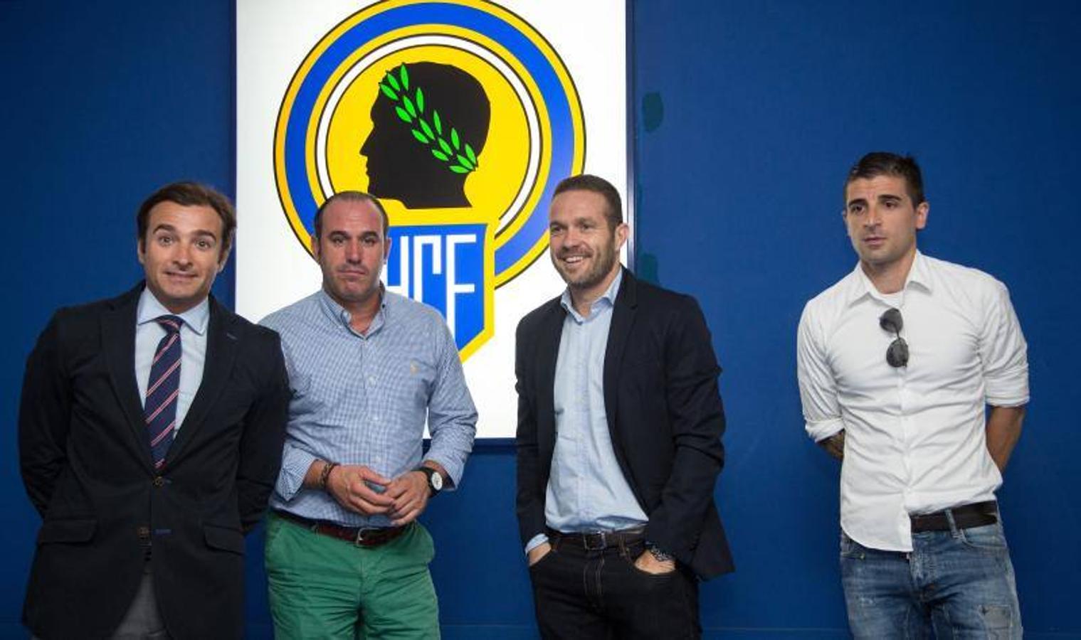 Presentación de Tevenet como nuevo entrenador del Hércules
