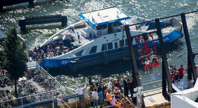 Fotos del columpio más alto de Europa