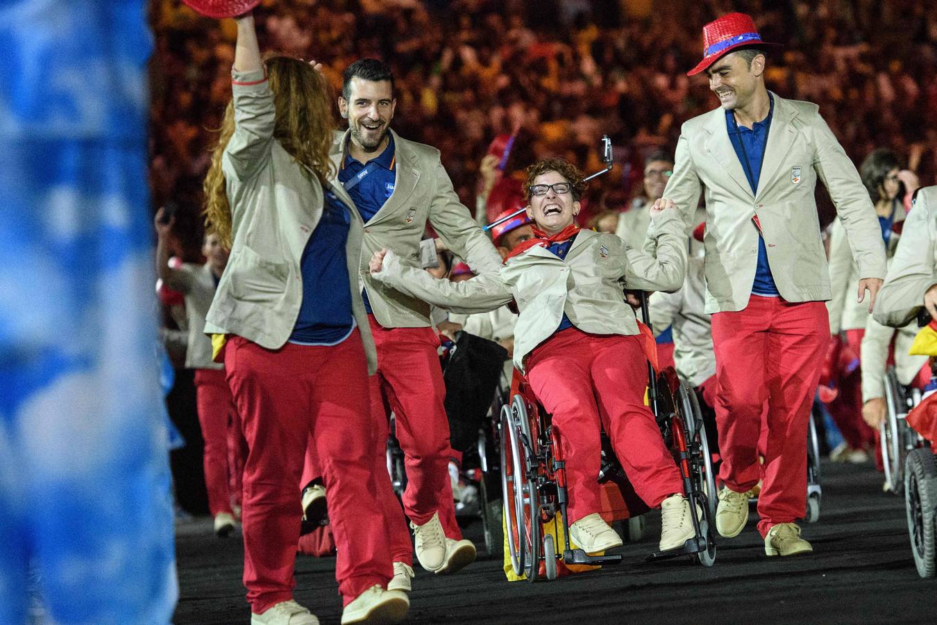 La ceremonia de inauguración de los Juegos Paralímpicos de Río