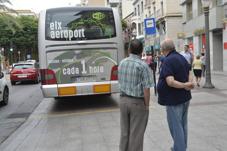 Nuevo autobús desde Elche al aeropuerto