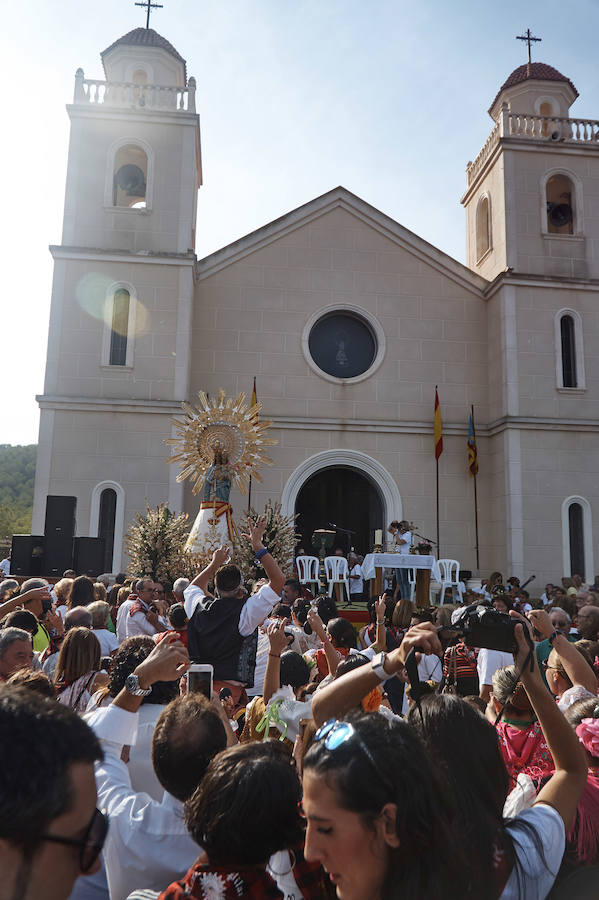 Devoción por la virgen maña en Benejúzar