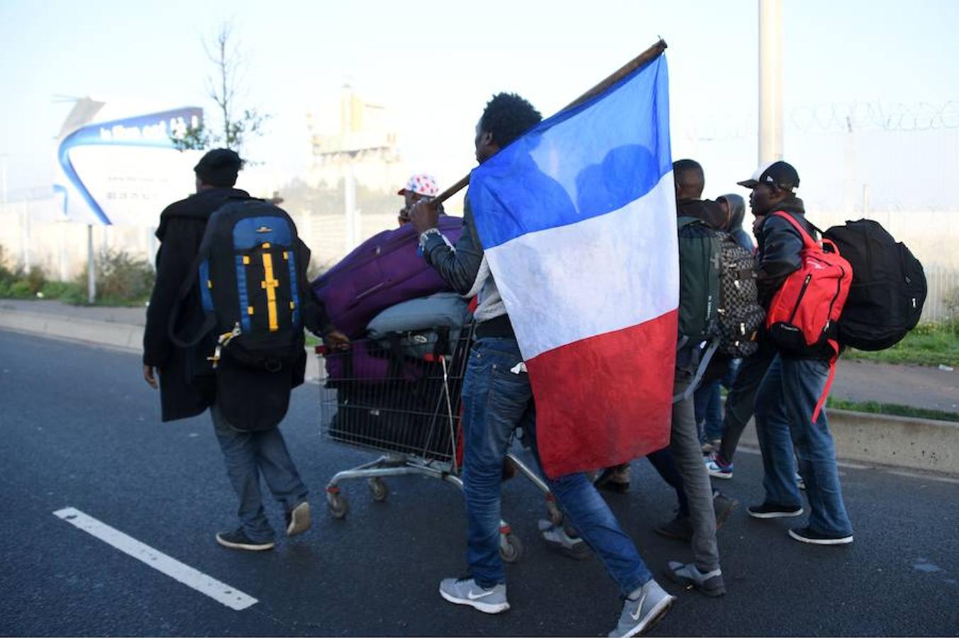 'La jungla de Calais' se vacía