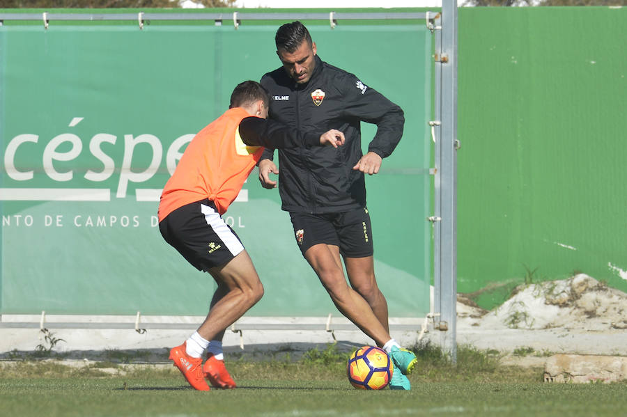 Las mejores imágenes del entrenamiento del Elche