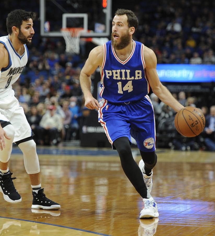 Sergio Rodríguez y Ricky Rubio, duelo español en la NBA