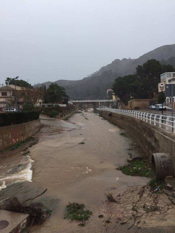 Fotos del temporal en Serra y Náquera