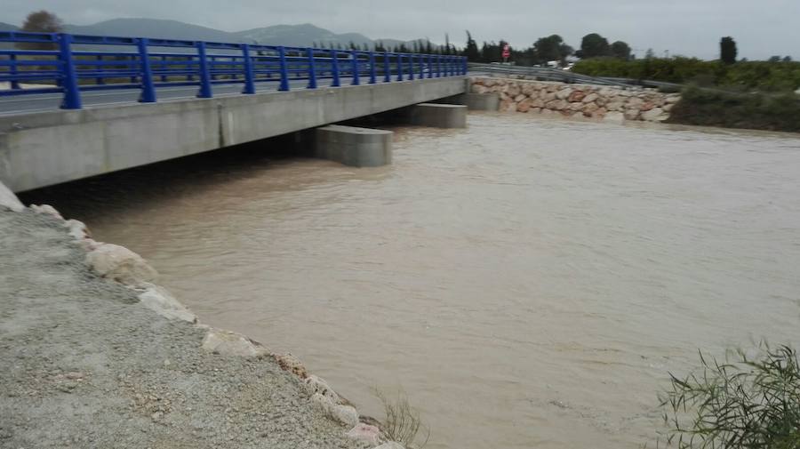 Fotos del temporal en La Safor