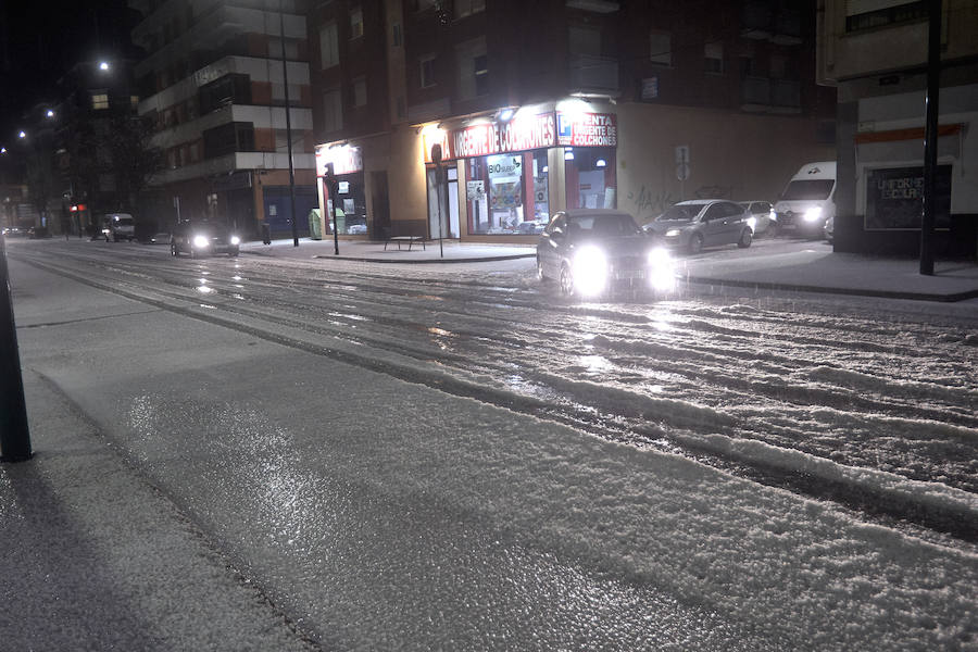 Fotos del granizo en Gandia y La Safor