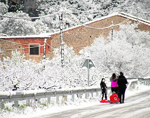 Fotos | Las 14 imágenes más espectaculares de las nevadas en la Comunitat Valenciana