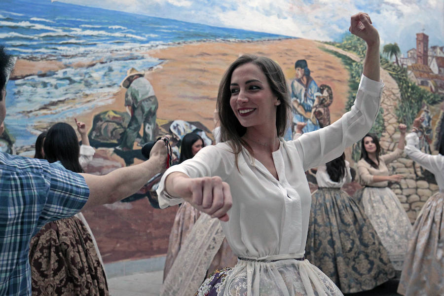 Fotos del ensayo de la dansà a la Virgen