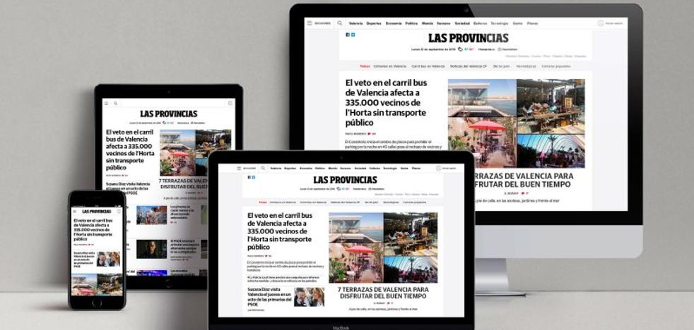 La web de LAS PROVINCIAS se adapta a ti