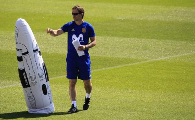 Lopetegui prueba el fondo de sus jugadores