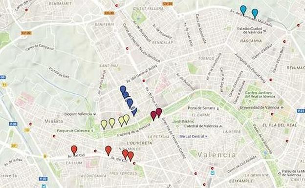 ¿Dónde está el radar móvil hoy en Valencia? Martes 25 de julio