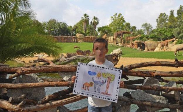 Un niño de 5 años ilustrará el Pase B! Infantil de Bioparc de Valencia