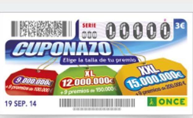 ONCE de ayer sábado 9 de septiembre de 2017. Comprobar número premiado en el Sueldazo y SuperOnce