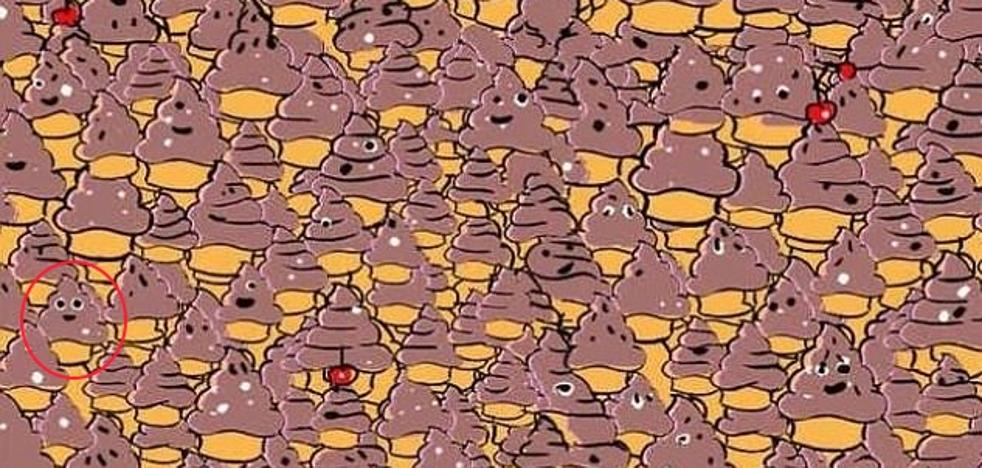 Solución | Encuentra el emoticono de la caca entre todos estos helados
