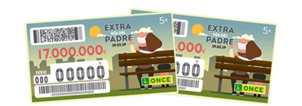 Comprobar ONCE Día del Padre 2019: dónde ha tocado el cupón del sorteo especial del 19 de marzo