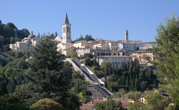 Spoleto, la ciudad con red de metro exclusiva para peatones