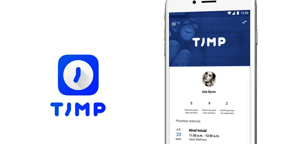 TIMP, la nueva app de reservas para centros deportivos y profesionales
