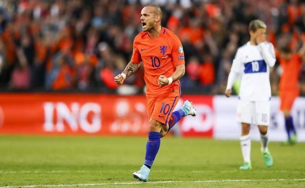 Sneijder, el 'Señor Naranja'