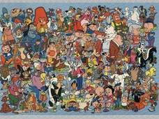Localiza a los siguientes personajes