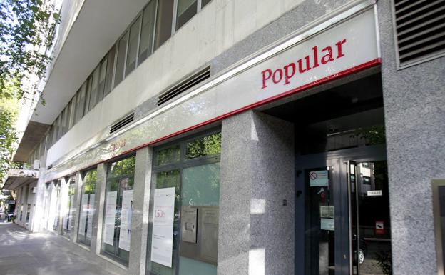 Primera querella colectiva de accionistas por la caída del Popular