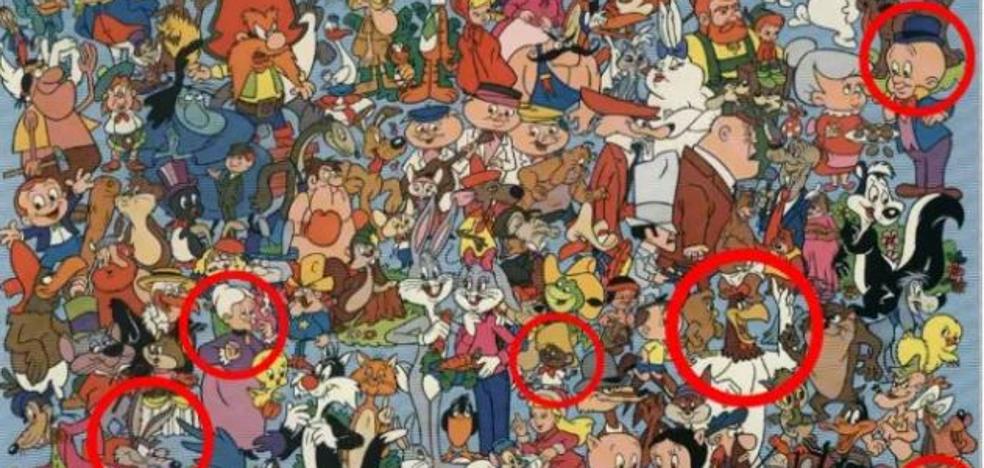 Solución | Localiza a los siguientes personajes