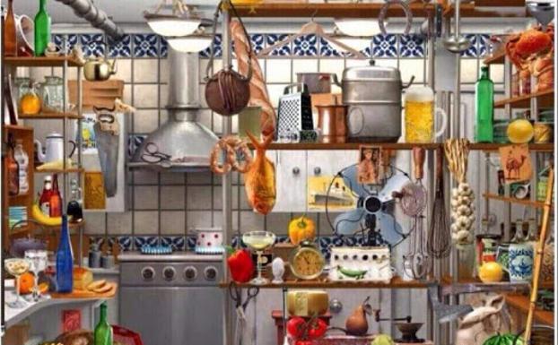 Una llave se esconde en esta cocina