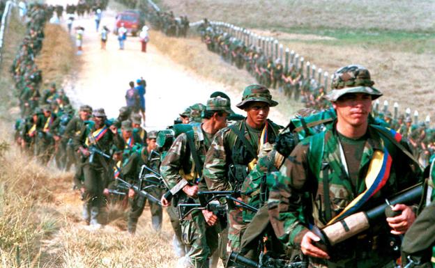 Las FARC entregarán otro 30% de sus armas a la ONU