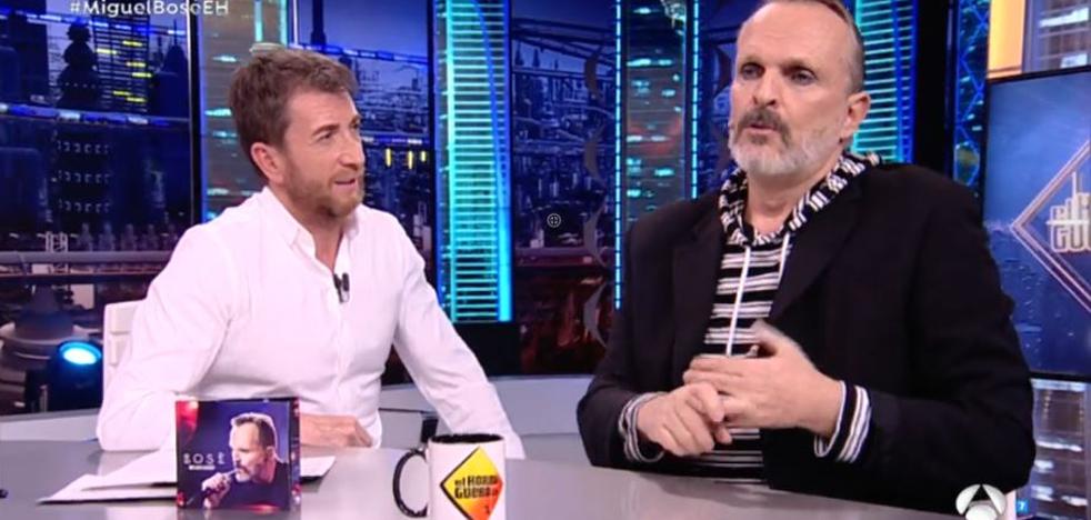 La 'extraña' voz de Miguel Bosé sorprende en 'El Hormiguero'