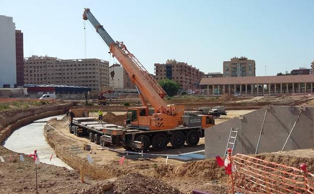 Un litigio con un concesionario impide completar el Parque Central de Valencia