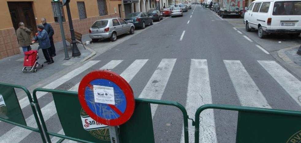 Calles cortadas este fin de semana en Valencia por la celebración fallera de San Juan 2017