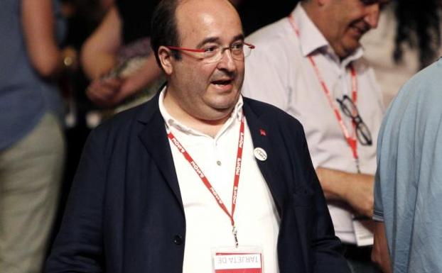 Iceta anuncia que será el candidato del PSC a la presidencia de la Generalitat