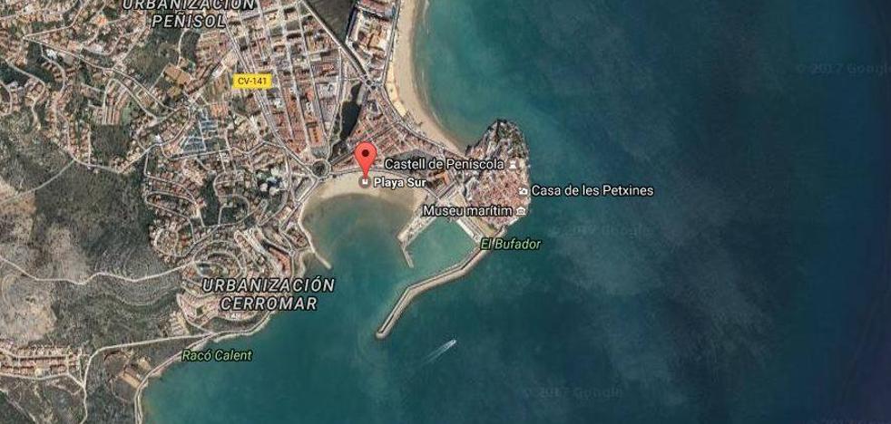 Fallece un anciano en la playa sur de Peñíscola tras ser rescatado inconsciente del agua