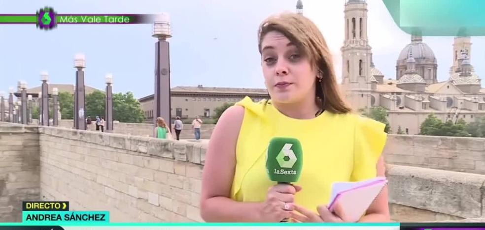 El lapsus de una reportera de La Sexta provocado por la ola de calor