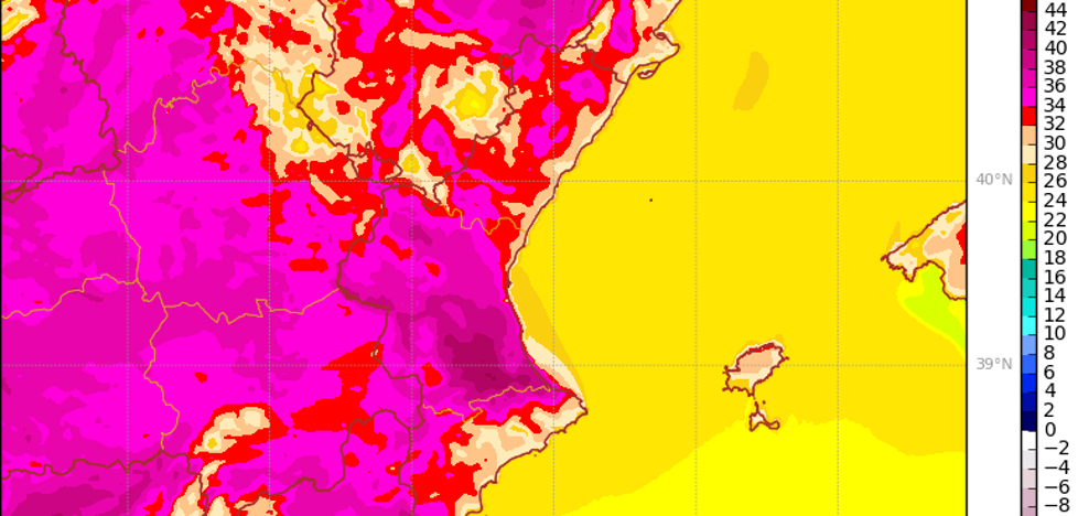 Sanitat amplía a 131 localidades la alerta naranja por el calor sofocante para el viernes y el sábado