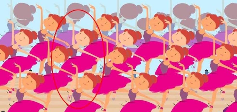 Solución | ¿Qué bailarina no lleva el uniforme completo?