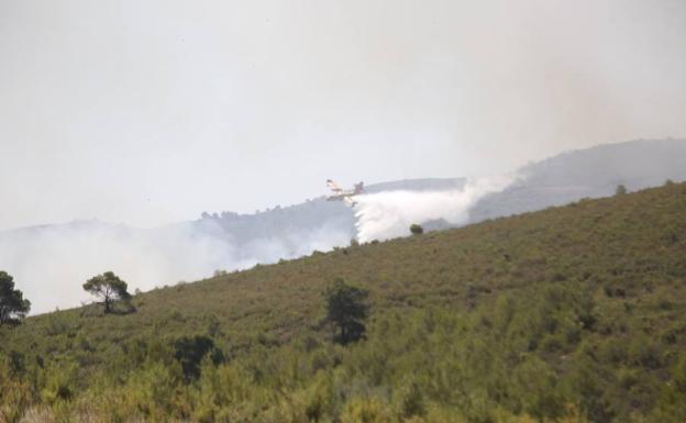 Javier Moliner: «Si detrás del incendio de la Calderona está la mano del hombre, pido que caiga toda la fuerza de la Ley»