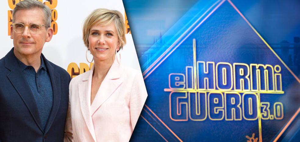 Invitado de 'El Hormiguero' hoy jueves 29 de junio: Steve Carell y Kristen Wiig visitan el programa