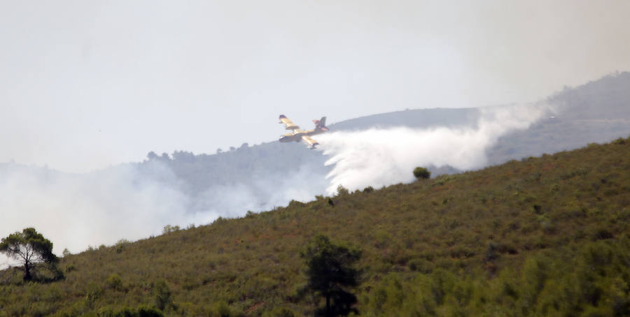 Fotos del incendio en la Sierra Calderona (III)