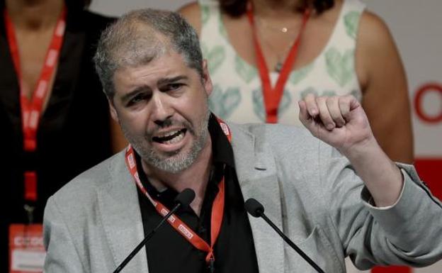 El nuevo líder de CC OO aboga por cambiar el marco laboral y subir el impuesto de sociedades