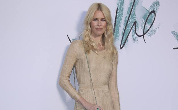 Claudia Schiffer, entre las famosas más elegantes de la semana