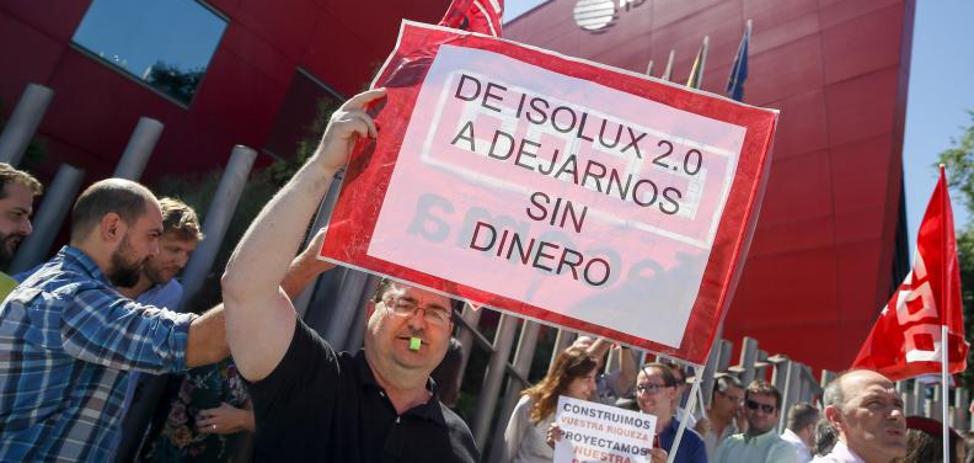 La cúpula de Isolux dimite tras solicitar el concurso de acreedores