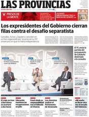 Portada de LAS PROVINCIAS del jueves 6 de julio de 2017