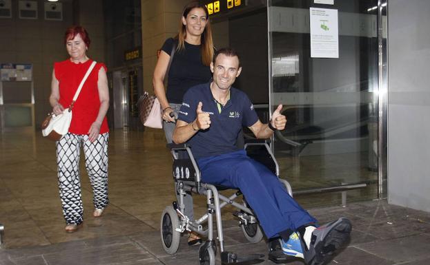 Alejandro Valverde afirma que su recuperación va por el buen camino y asume el adiós a la temporada