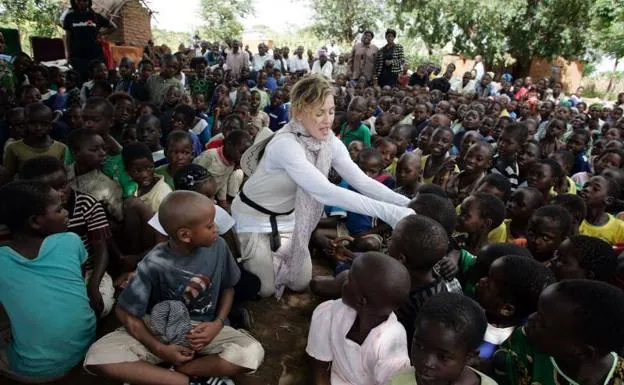 Madonna, en Malaui para inaugurar un hospital infantil