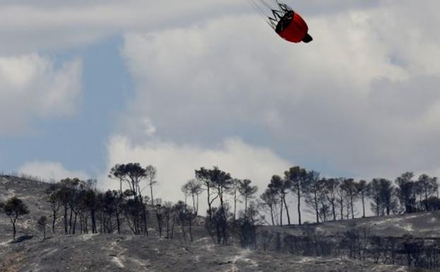 Extinguido el incendio de la Sierra Calderona tras 21 días activo